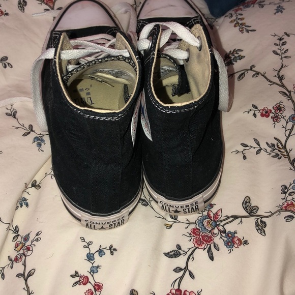 Black High Top Converse - Picture 3 of 3
